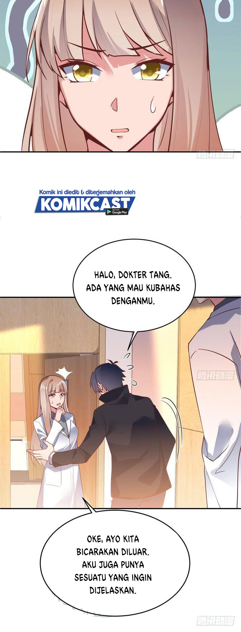 Carrying The Goddess Along Chapter 51 Gambar 16